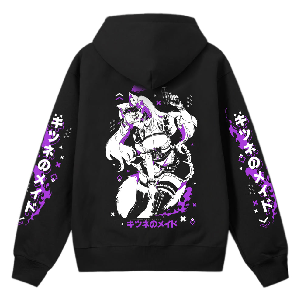 Feefu Kitsune Maid Hoodie