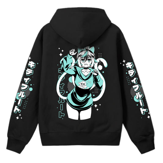 Kittyflute Streetwear Hoodie