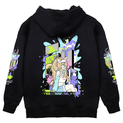 Cake Cat Vigilante Hoodie