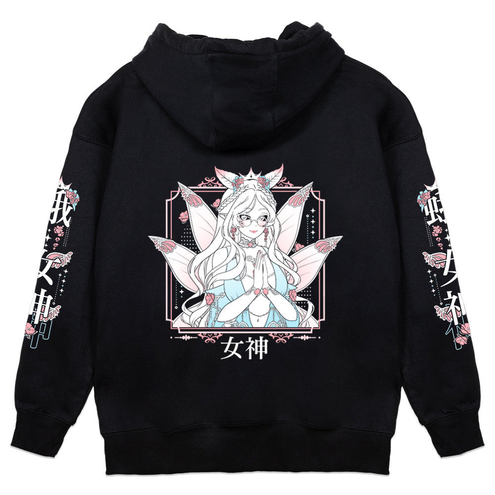EggieLaFalena Moth Goddess Hoodie