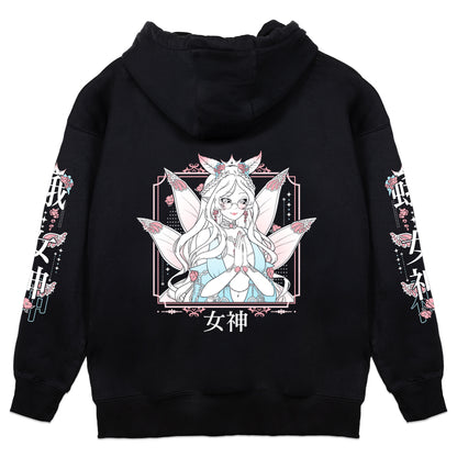 EggieLaFalena Moth Goddess Hoodie