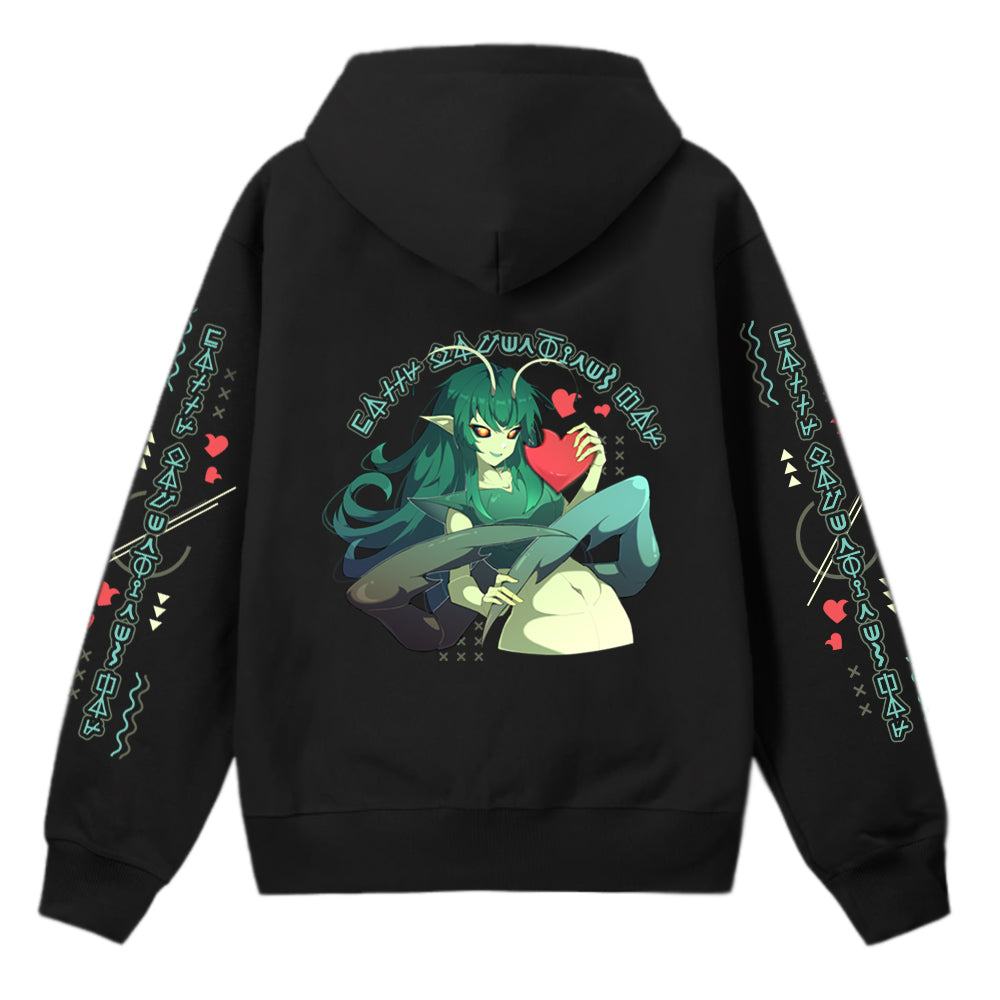 GraycenKamakiriVT Alien Love Hoodie