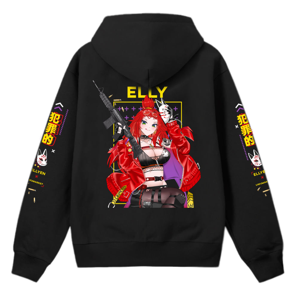 Elly Bullet Fire Hoodie