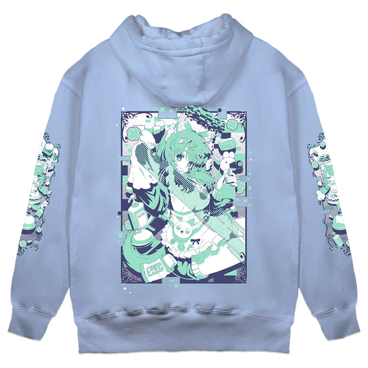 Digiko "Housekeeping V.2" Hoodie - Light Blue