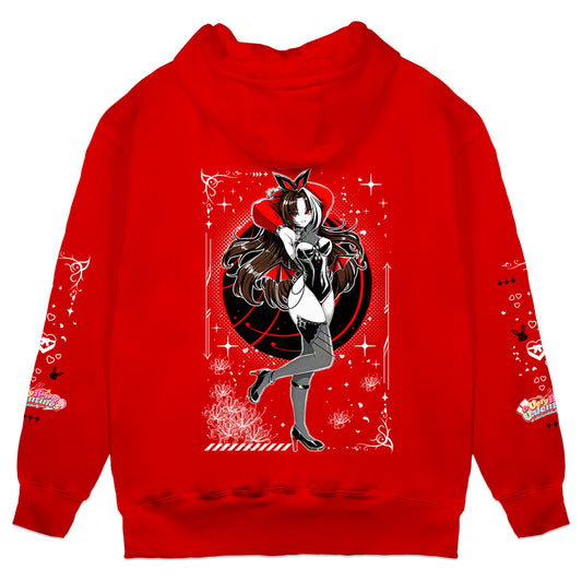 Elyza.EVE "Very Bunny Valentine's" Hoodie - Red