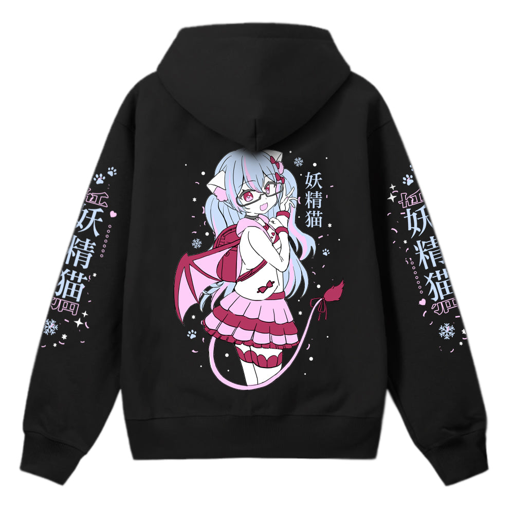 ShimoHisae Fairy Neko (Glasses) Hoodie