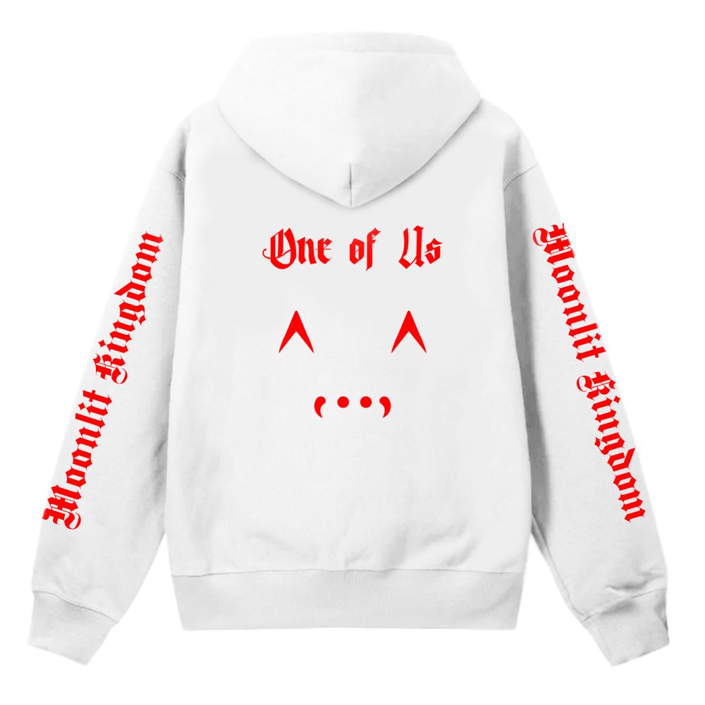 Vampykinz One Of Us Hoodie(White)