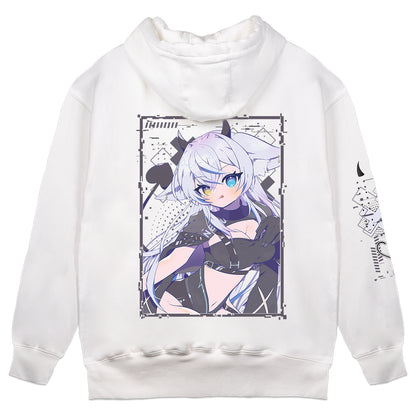 NemuNyaa "Virus" Hoodie - White