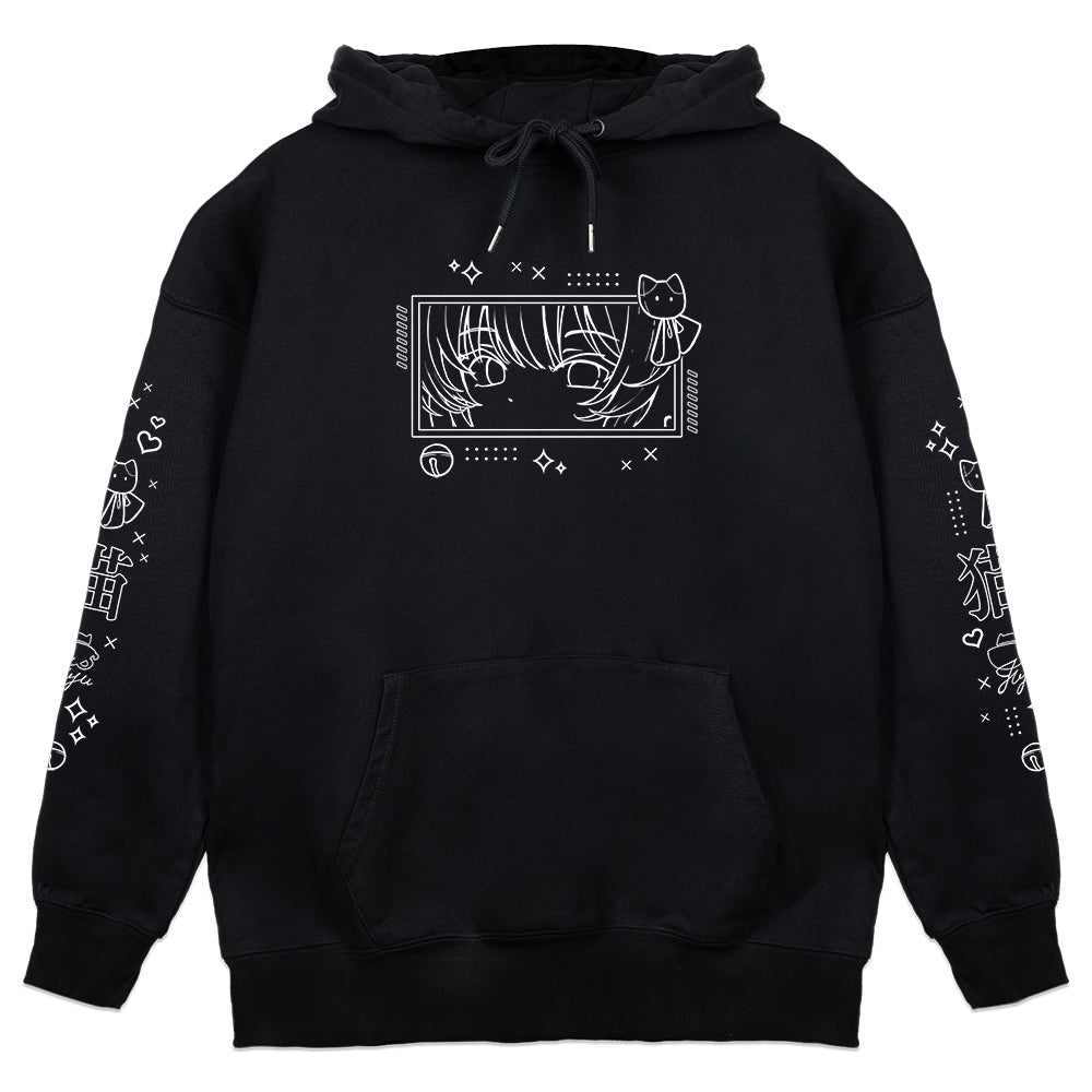 liljuju Sleepy Cat Hoodie