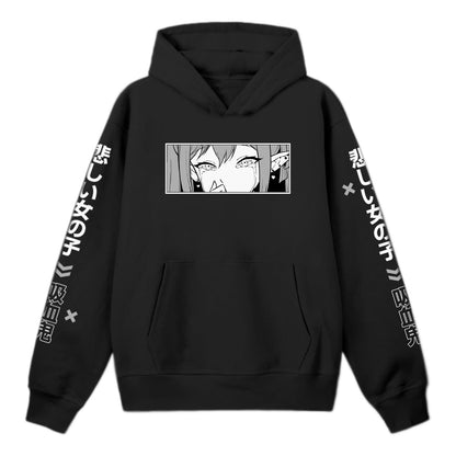 LunaOni Sad Kusarigama Hoodie