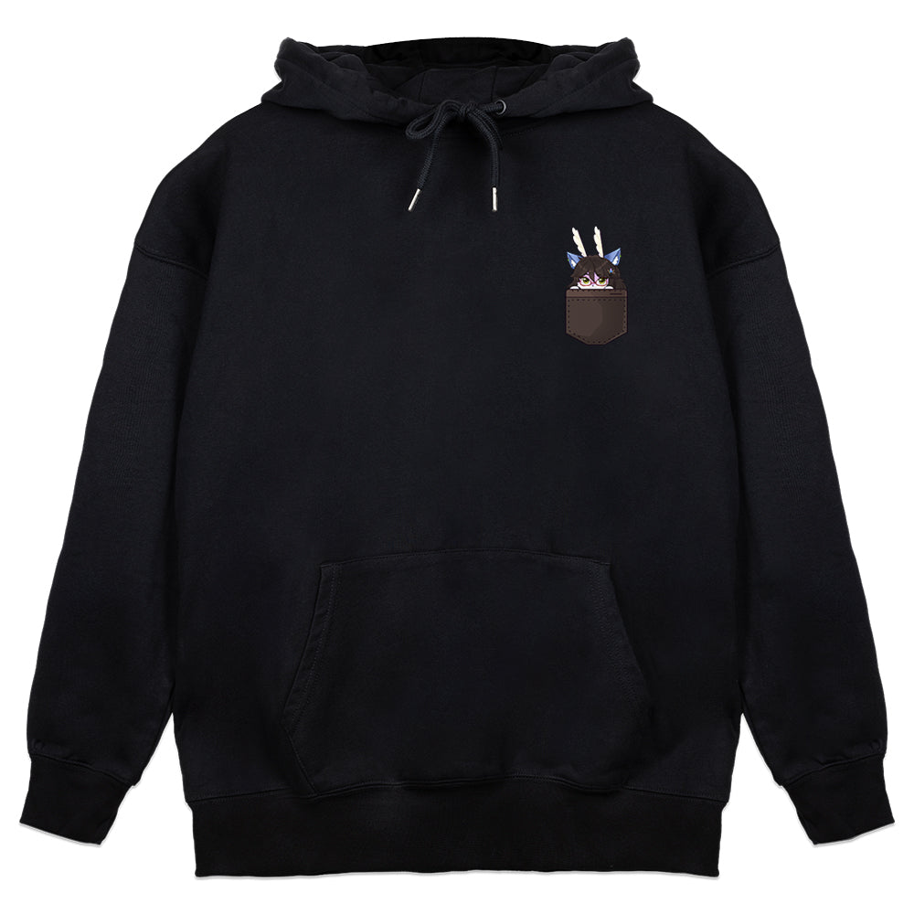 Robin Sashiko 'Pocket Moth' Hoodie