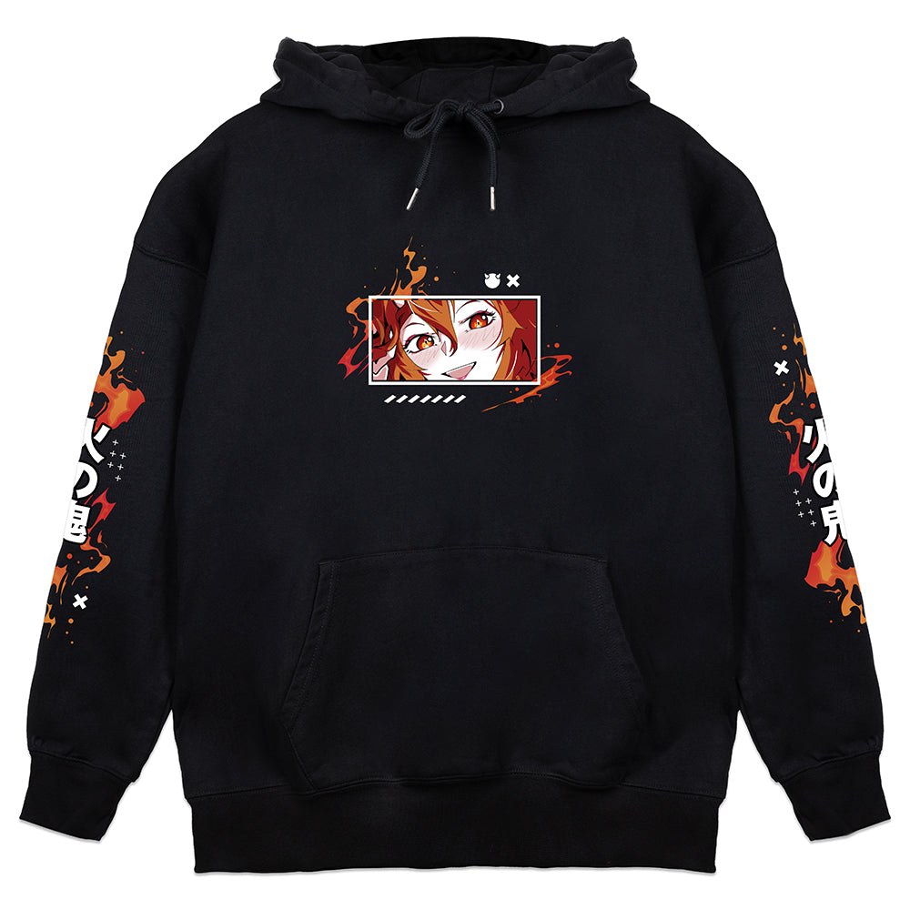 FireOniRei Blazing Streetwear Hoodie