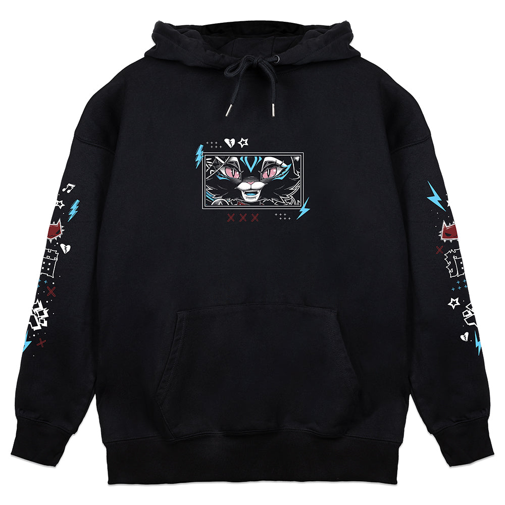 TheBlaqkKat Chaotic Punk Hoodie