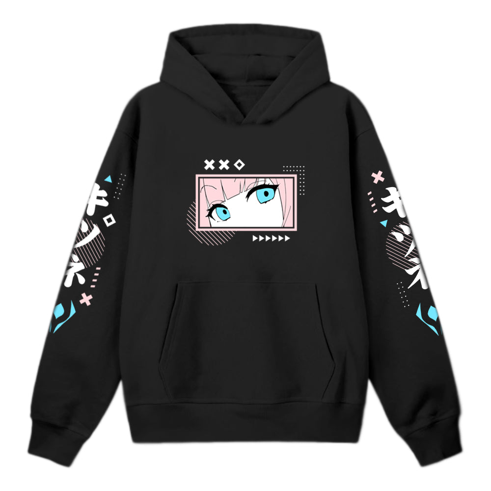 SheeKiyomi Pink Fox Hoodie