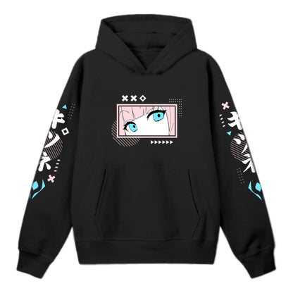 SheeKiyomi Pink Fox Hoodie