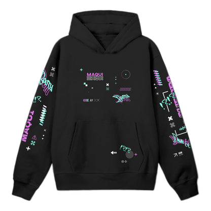 AuroraMaqui Graffiti Hoodie