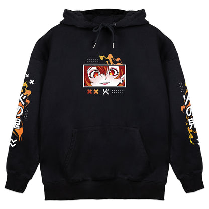 FireOniRei Anime Streetwear Hoodie
