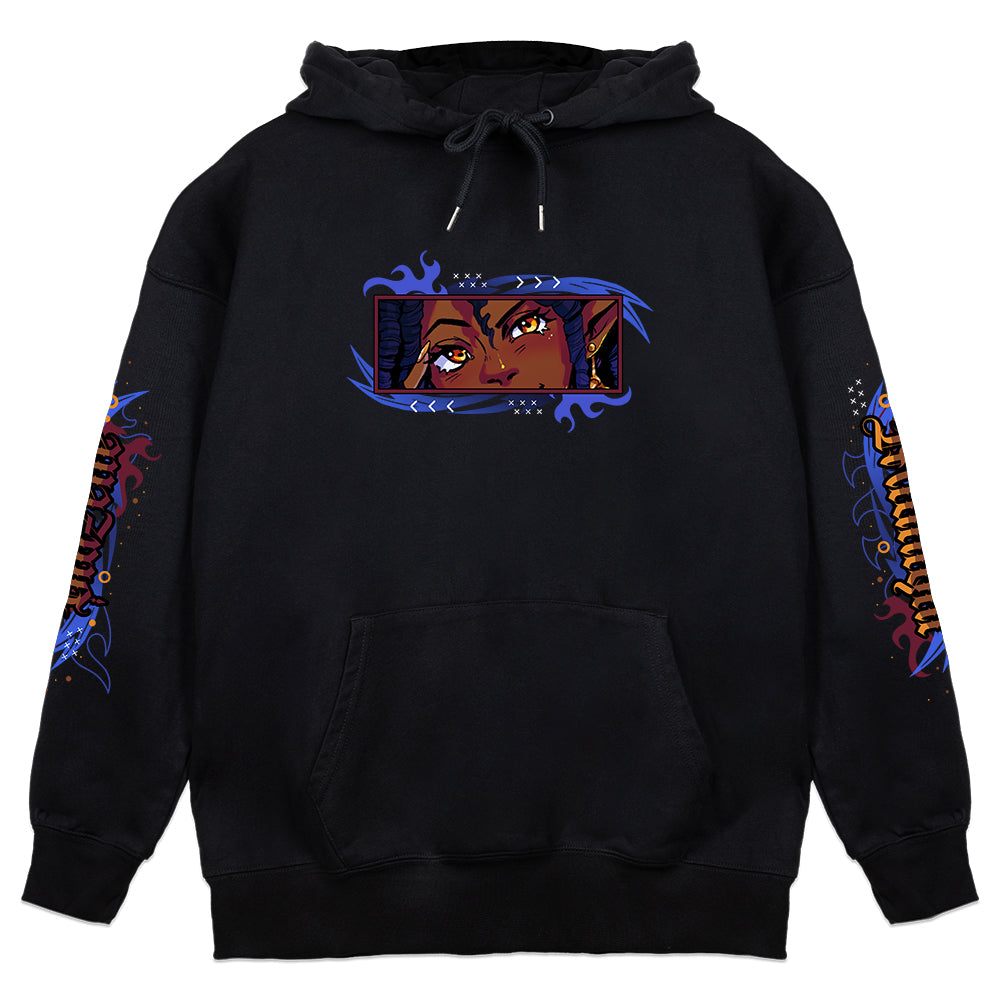 BlazetteMidnight Cheeky Hoodie classic black