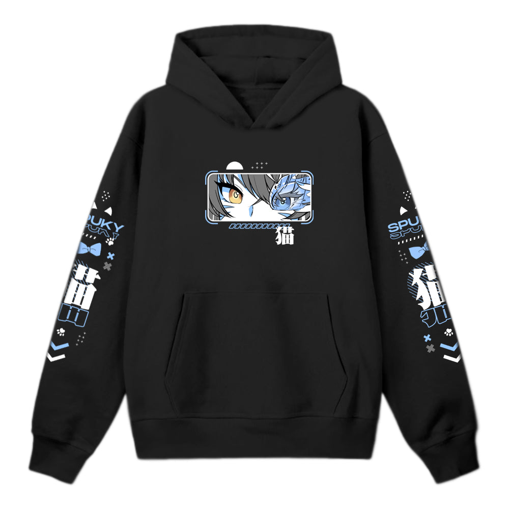 SpukyCat Blue Flame Hoodie