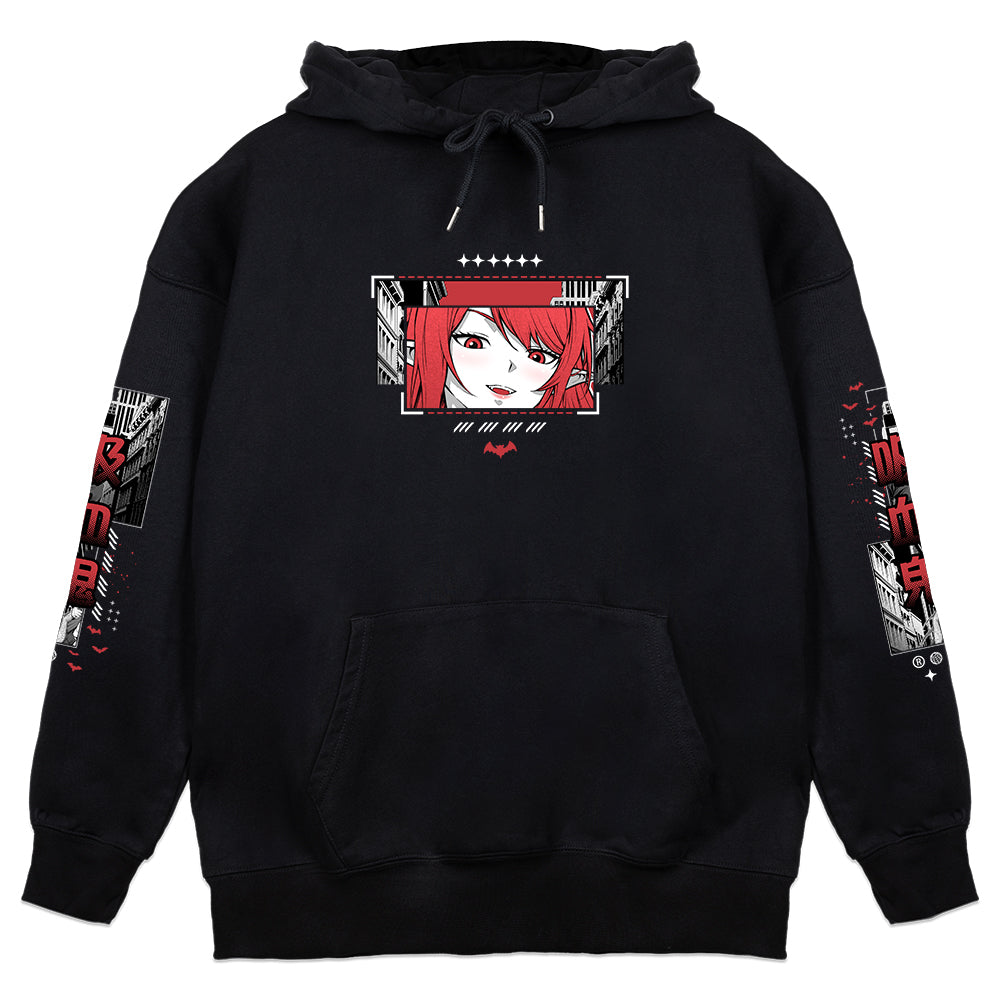 HysteriaV Crimson Skyline Hoodie