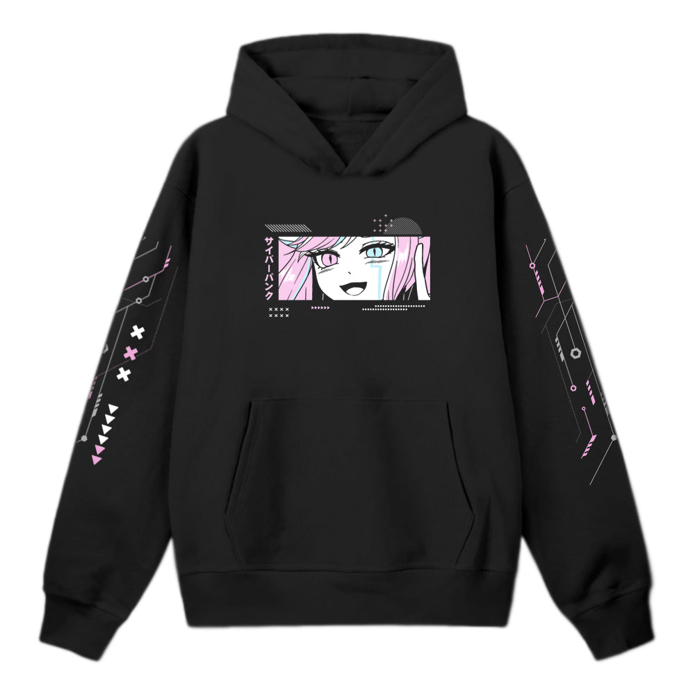 Aleta Cyber Cat Hoodie