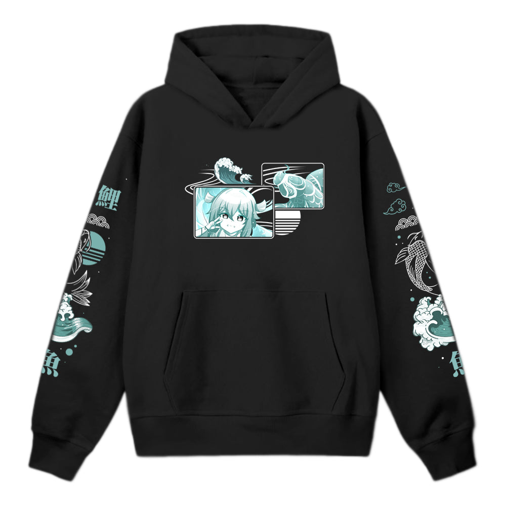 CrayonVT Koi Hoodie