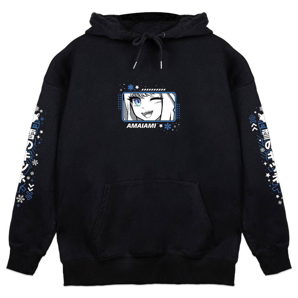 Amaiami Stars and Snow Flurries Hoodie