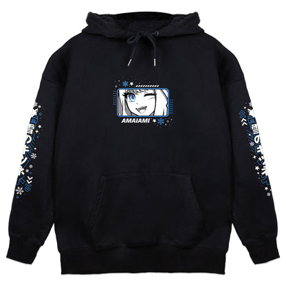 Amaiami Stars and Snow Flurries Hoodie