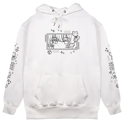 liljuju Cafe Cat Hoodie