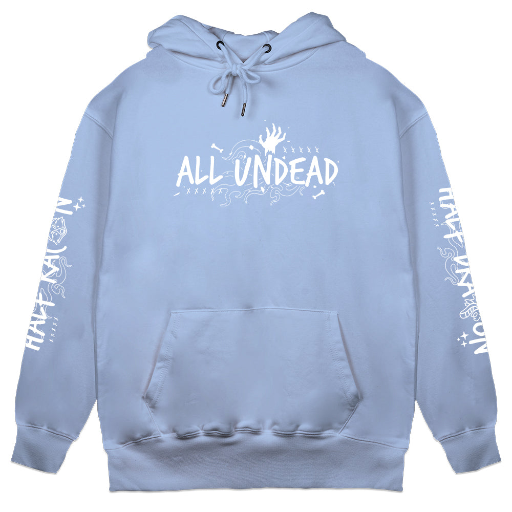 NecraVT "All Undead" Hoodie - Light Blue
