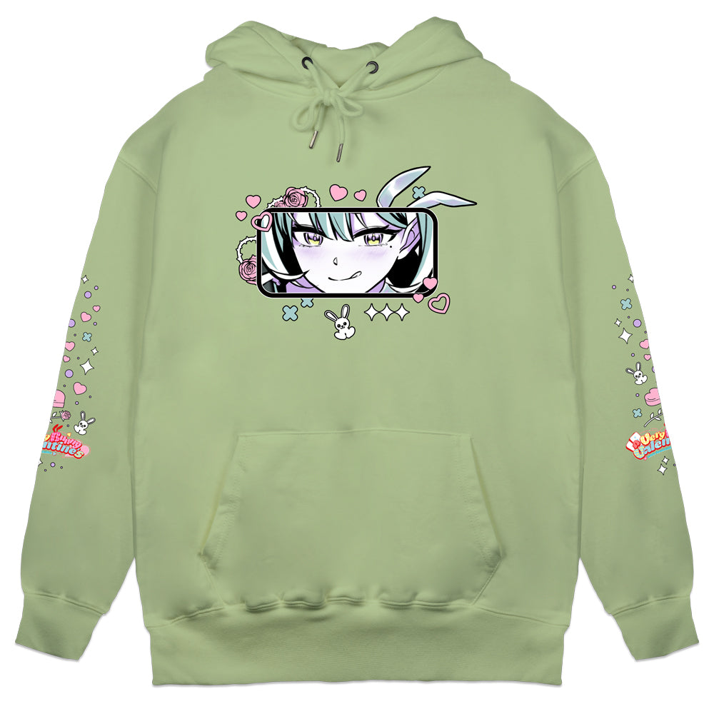 Bluebell.EVE  "Very Bunny Valentine's" Hoodie - Green