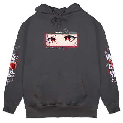 NosferyVT "Vampire" Hoodie - Charcoal