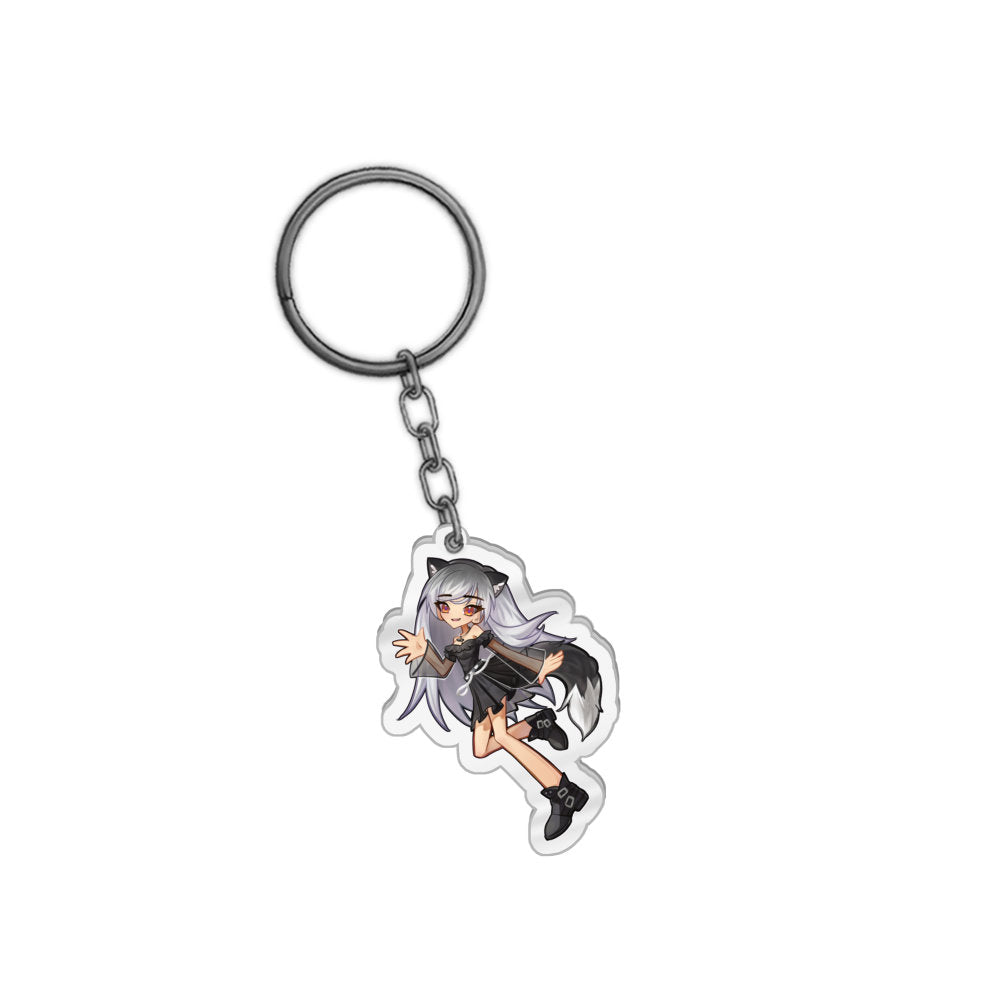 HowlingLotusVT Chibi Keychain