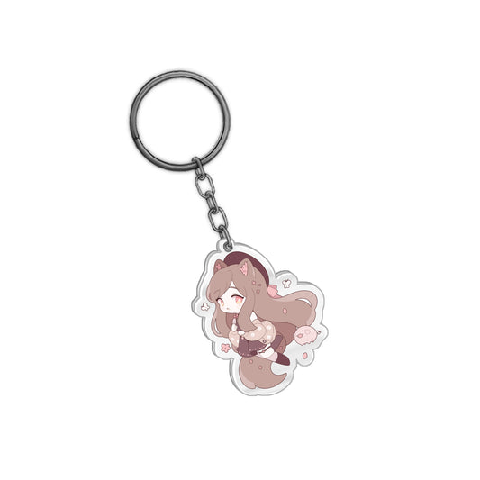 Lilpoogi Casual Chibi Keychain