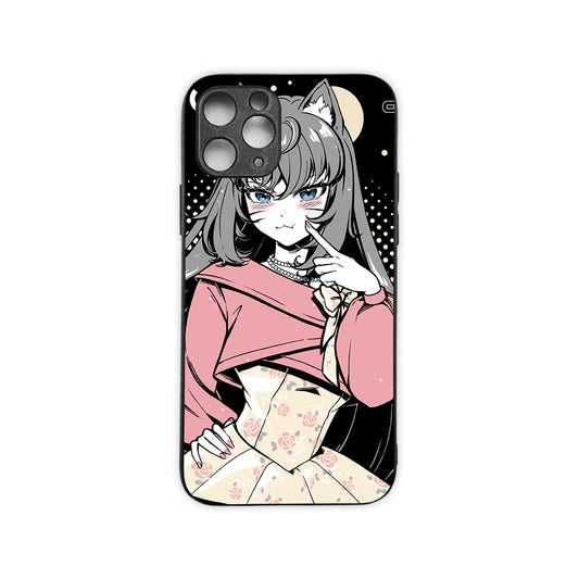 Tsuma-ASMR "Playful Smug" Phone Case