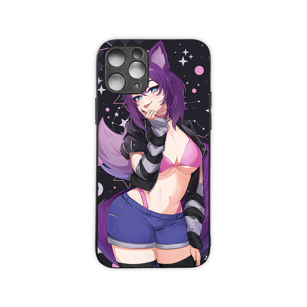 LunaNyaVT "Crescent Wolf" Phone Case
