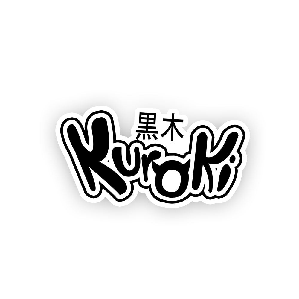 iamkuroki "Kuroki Logo" Sticker