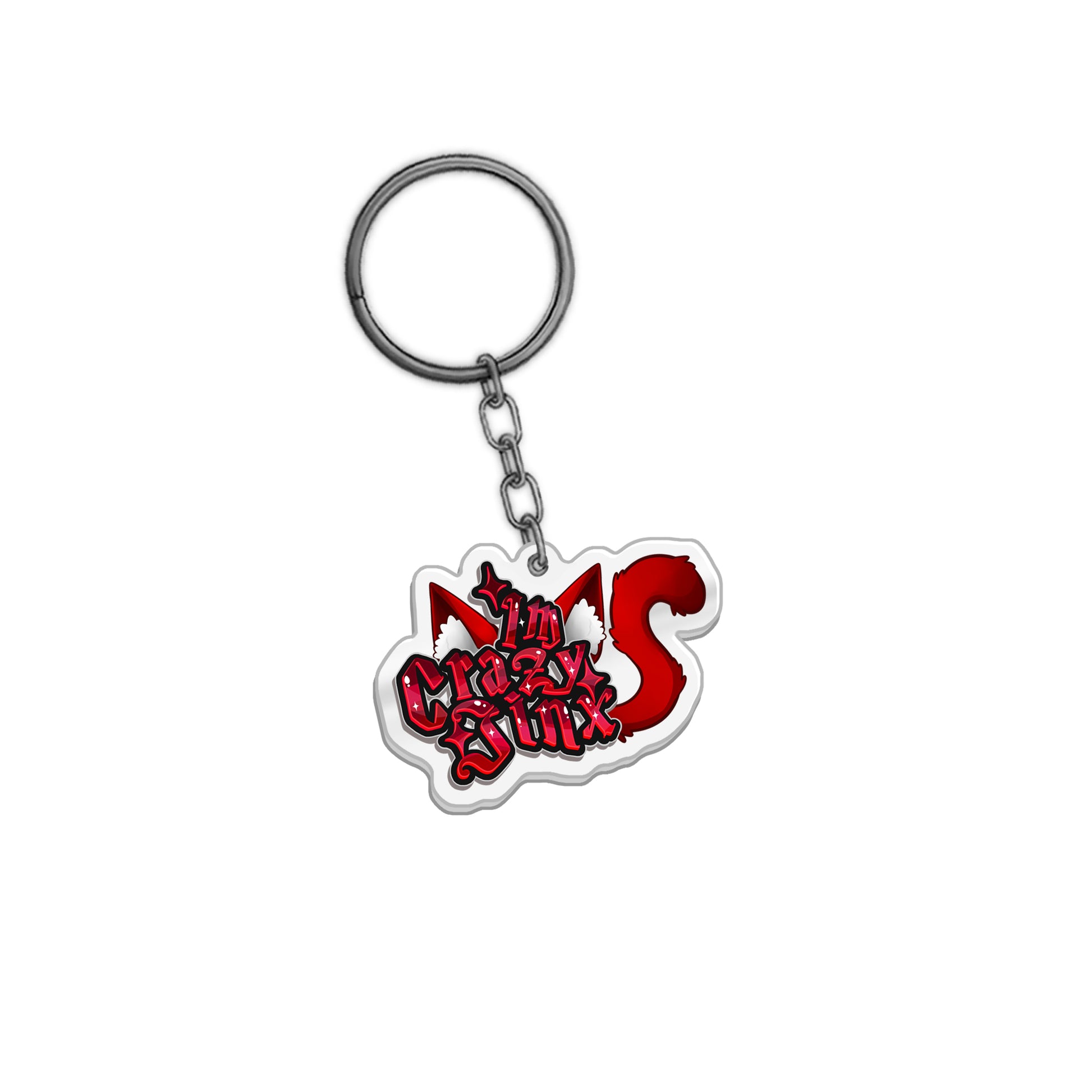 ImCrazyJinx "Logo" Keychain