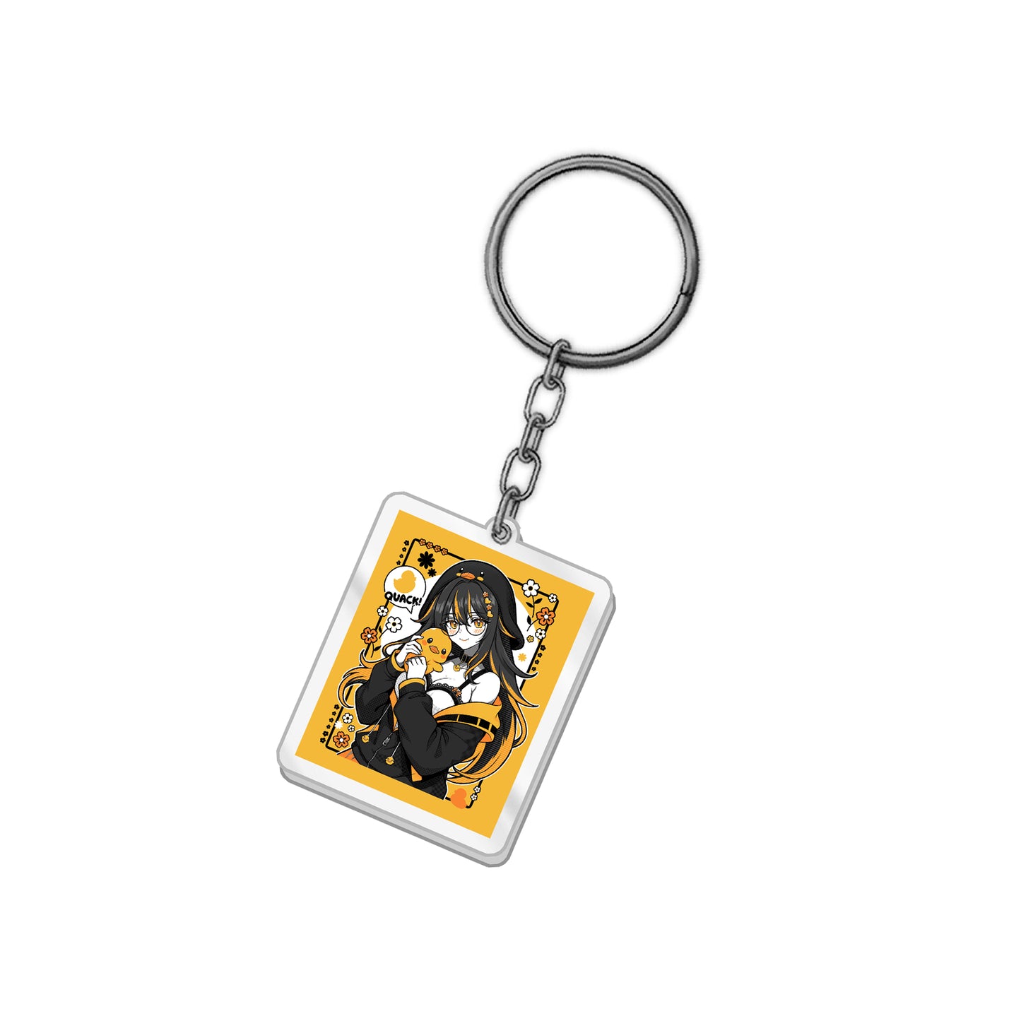 ImDuck1ngMad Keychain