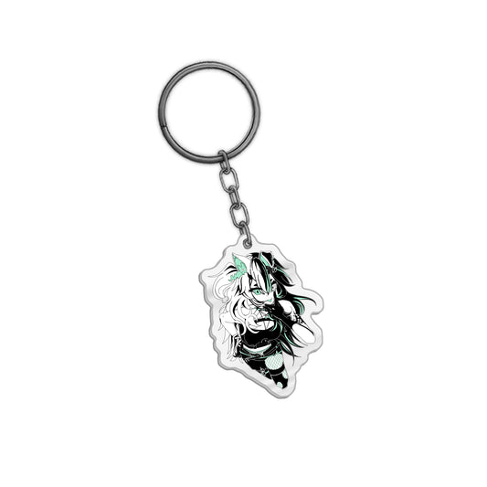 Imp Demon Fox Keychain