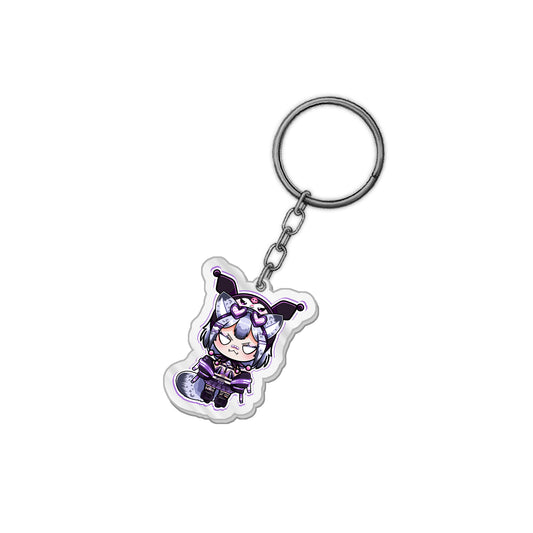 InstantKitty "Kuromi Kitty" Acrylic Keychain