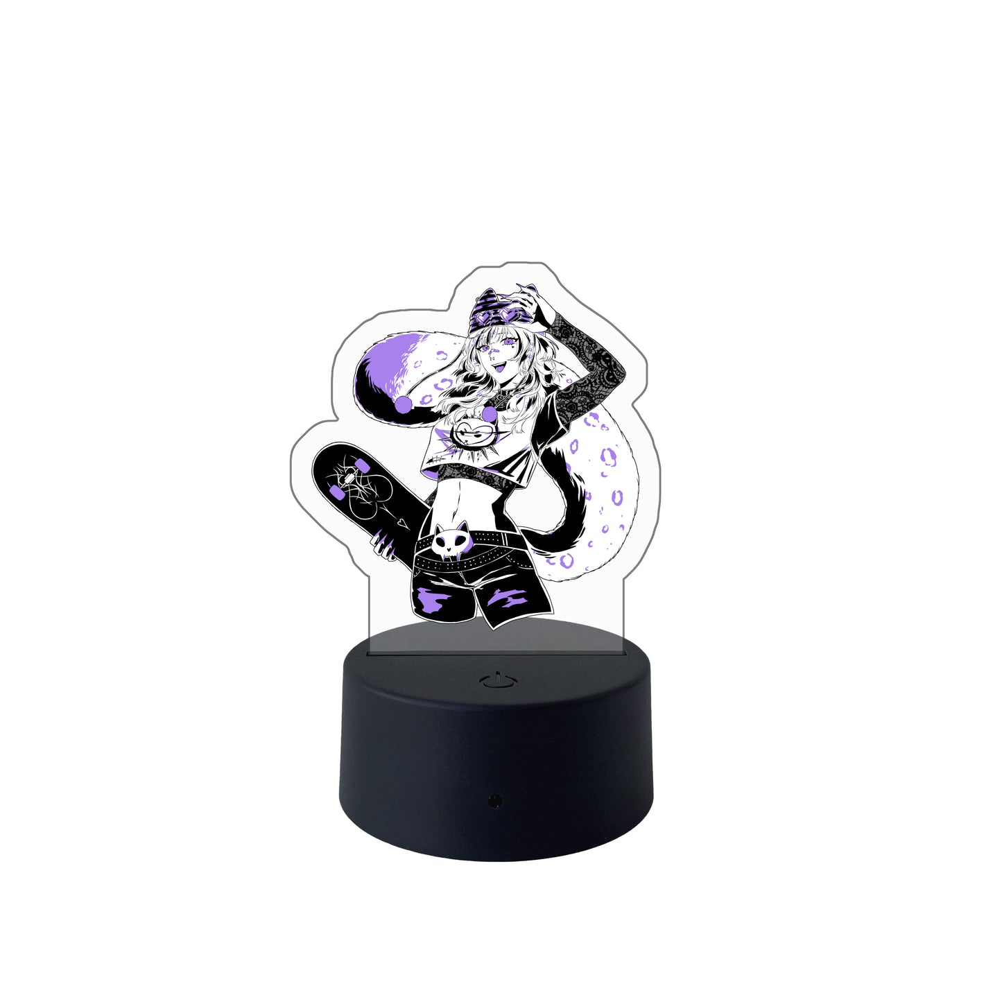InstantKitty "Punk Rock Kitty" LED Desk Lamp