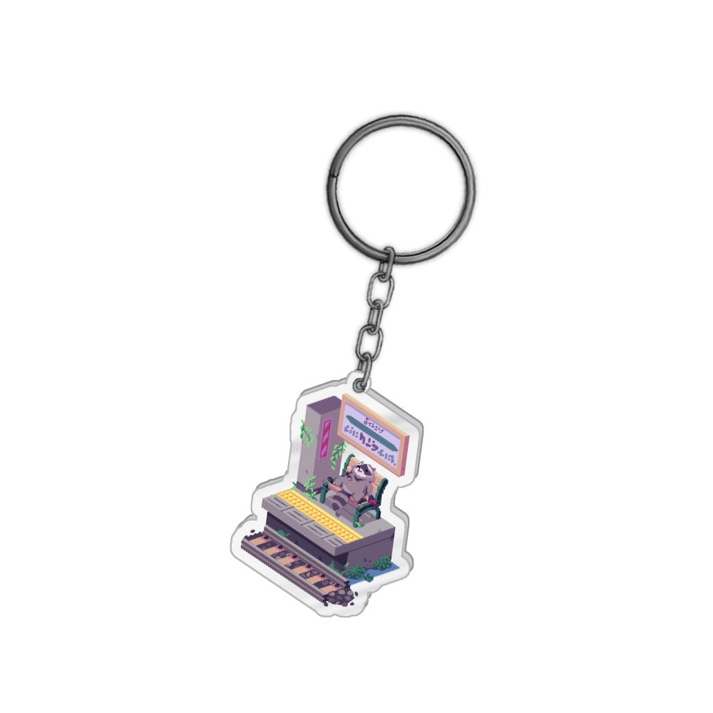 Inxanity Railway Keychain