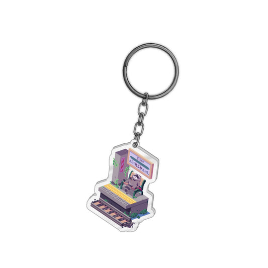 Inxanity Railway Keychain