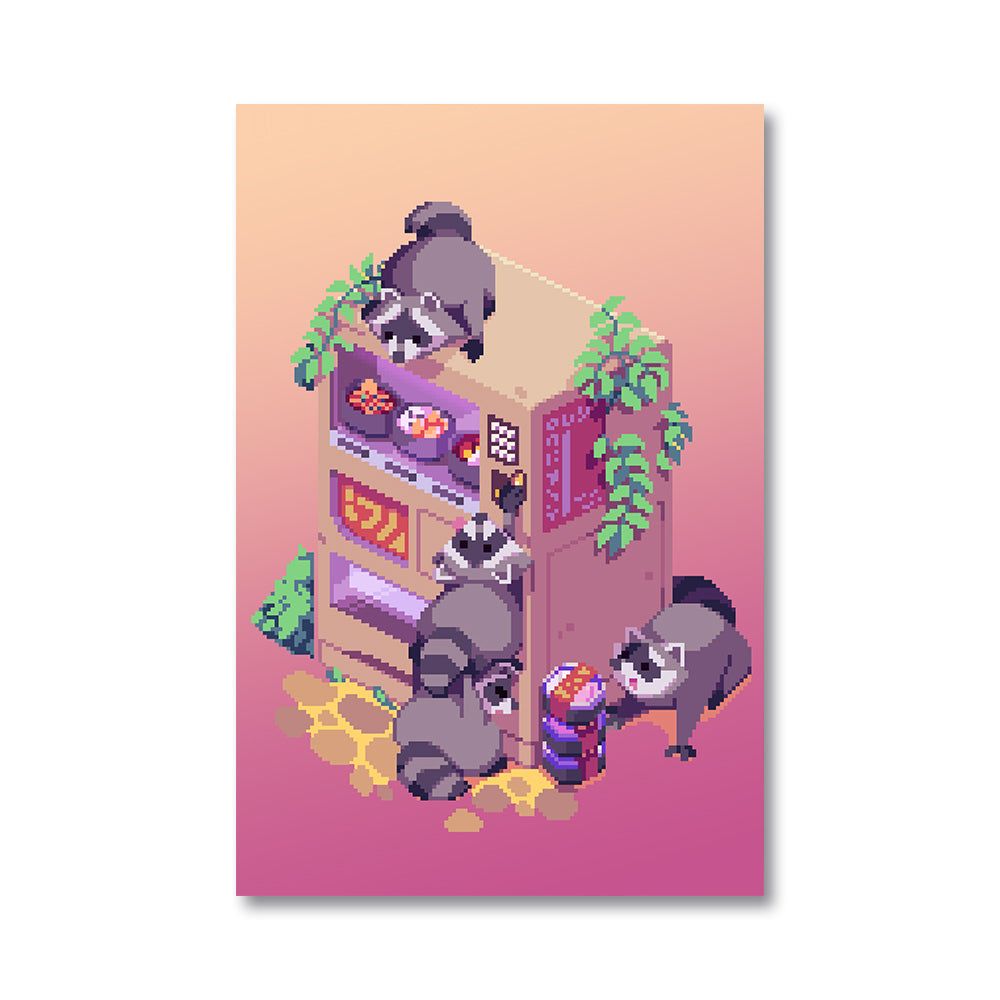 Inxanity Snack Machine Poster