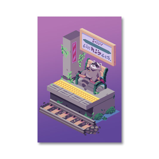 Inxanity Railway Poster