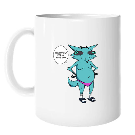 IsamaraArt Blue Guy Mug