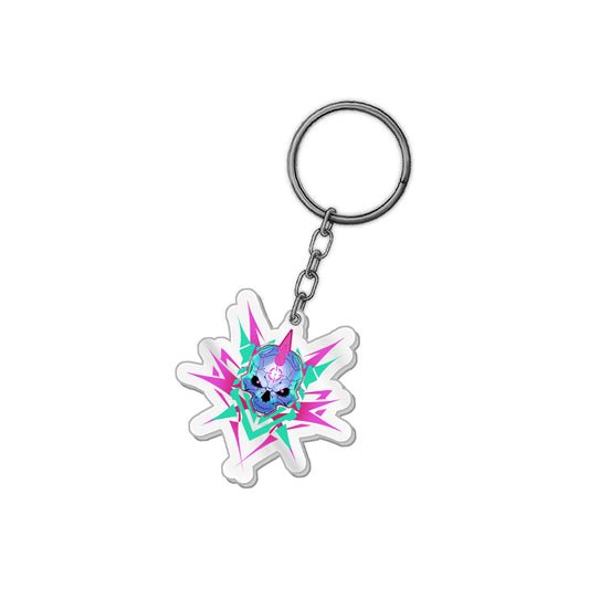 JNXED_BLADE28 "R0TN Badge" Keychain