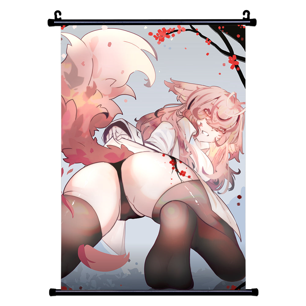 JasmineLilith "Strawberry Cheeks" Wall Scroll