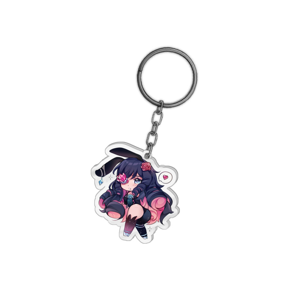 JemGlam Crystal Bunny Keychain